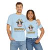"Shavuot: When Dairy is King" Crowned Cow T-Shirt - Image 24