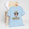 "Shavuot: When Dairy is King" Crowned Cow T-Shirt - Image 8