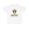 "Shavuot: When Dairy is King" Crowned Cow T-Shirt - Image 28