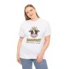 "Shavuot: When Dairy is King" Crowned Cow T-Shirt - Image 39