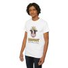 "Shavuot: When Dairy is King" Crowned Cow T-Shirt - Image 46