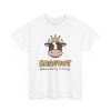 "Shavuot: When Dairy is King" Crowned Cow T-Shirt - Image 30