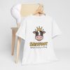 "Shavuot: When Dairy is King" Crowned Cow T-Shirt - Image 35
