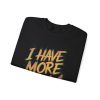 Passover 4 Questions Crewneck Sweatshirt - Image 3
