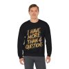 Passover 4 Questions Crewneck Sweatshirt - Image 6