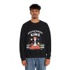 King Achashverosh, Purim, Chess King, Crewneck Sweatshirt - Image 5