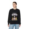 Queen Esther, Purim, Chess Queen, Crewneck Sweatshirt - Image 8