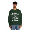 No Chometz in the Kitchen, Pesach Humor, Passover Crewneck Sweatshirt - Image 5