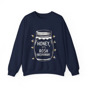 Honey, it's Rosh Hashanah, Crewneck Sweatshirt